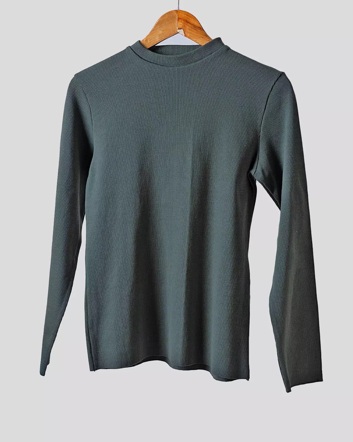 Brown Basic Top lon sleeve 9