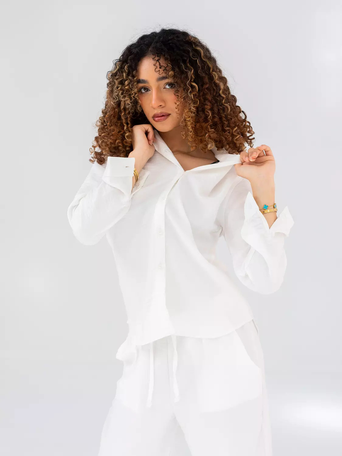 Linen Shirt | White 4