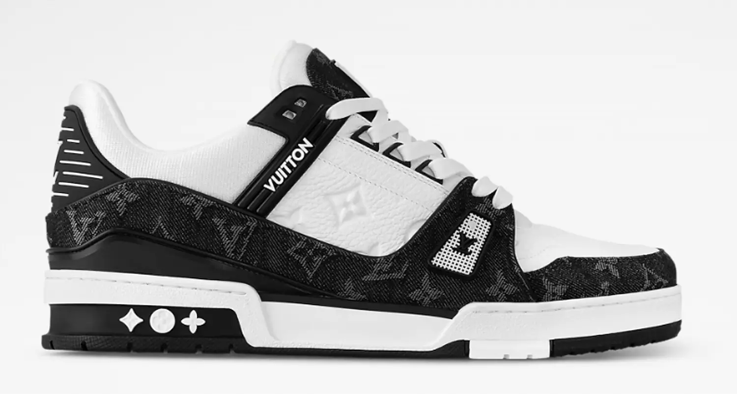 Louis Vuitton Trainer white &Black  image