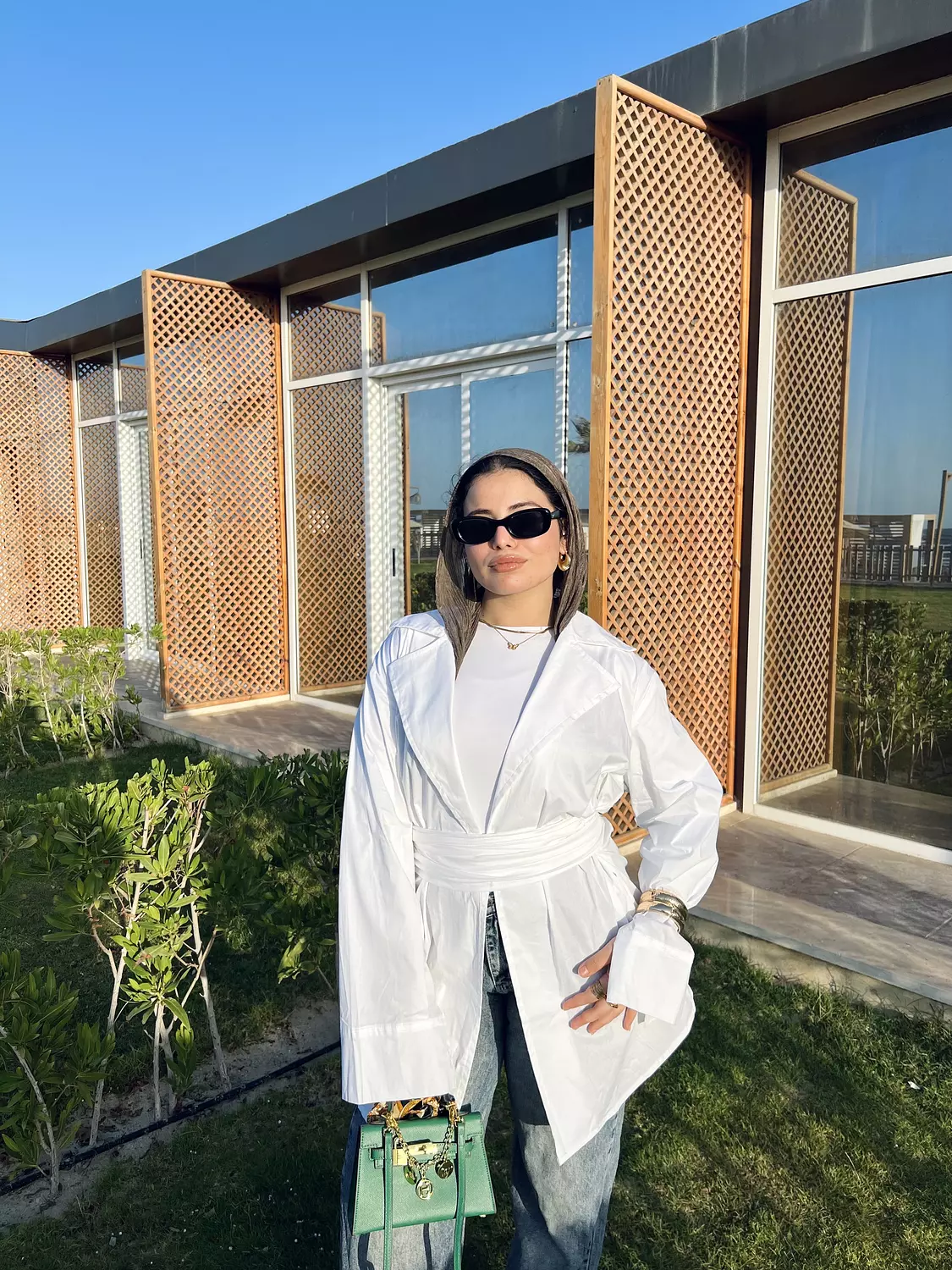 Wrap causal shirt image