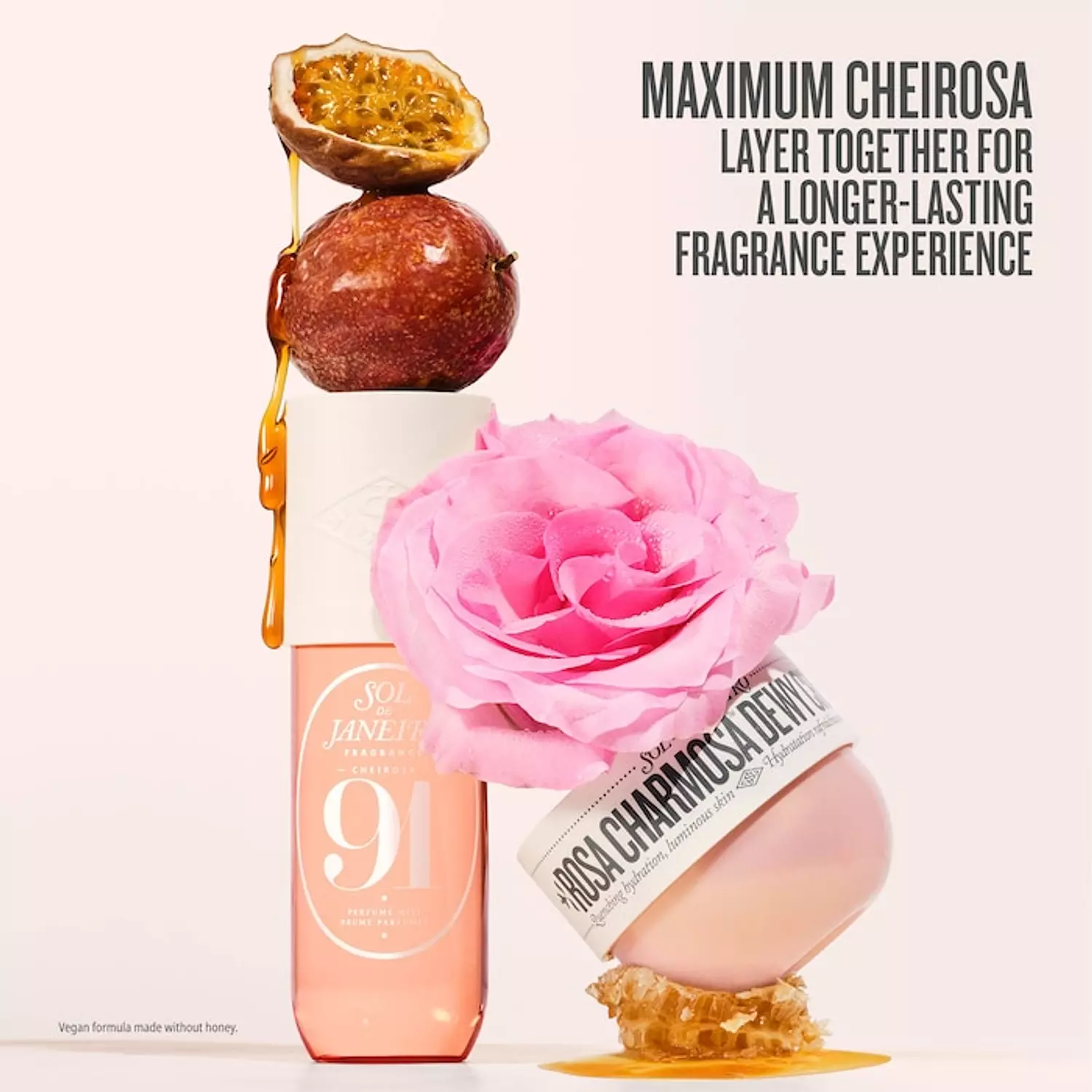 Sol de Janeiro Rosa Charmosa™ Dewy Body Cream with Rosewater + Crystal Peptides 5