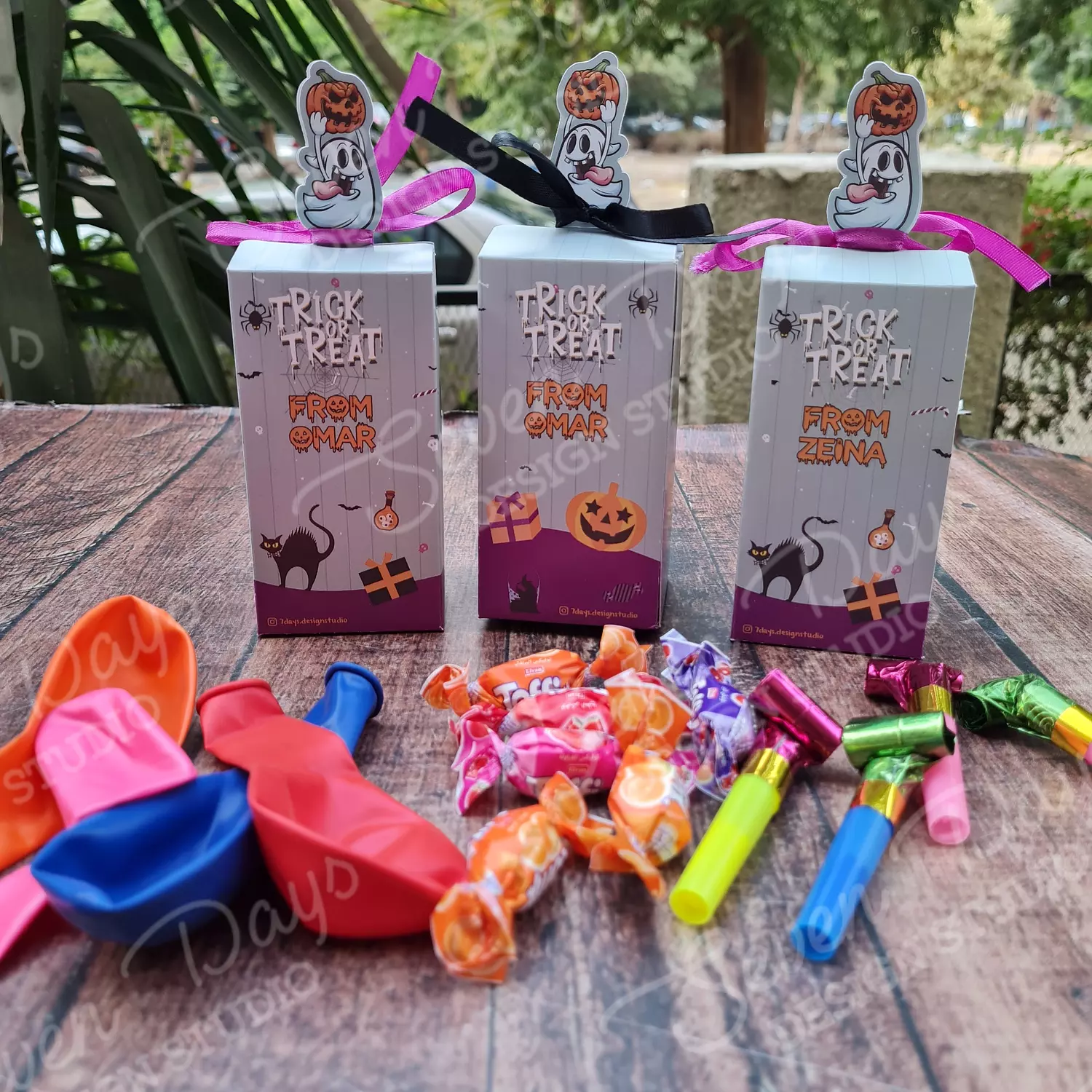 Halloween Mix Colors Boxes image