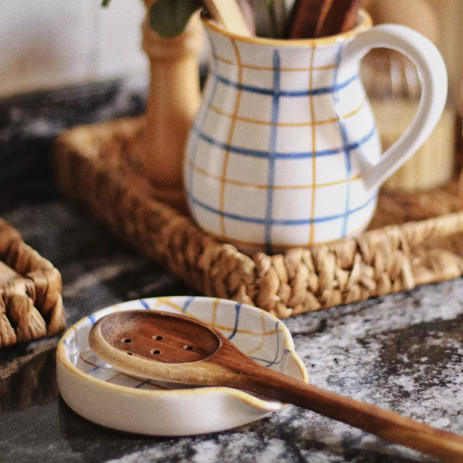 Farmhouse spoon rest  3