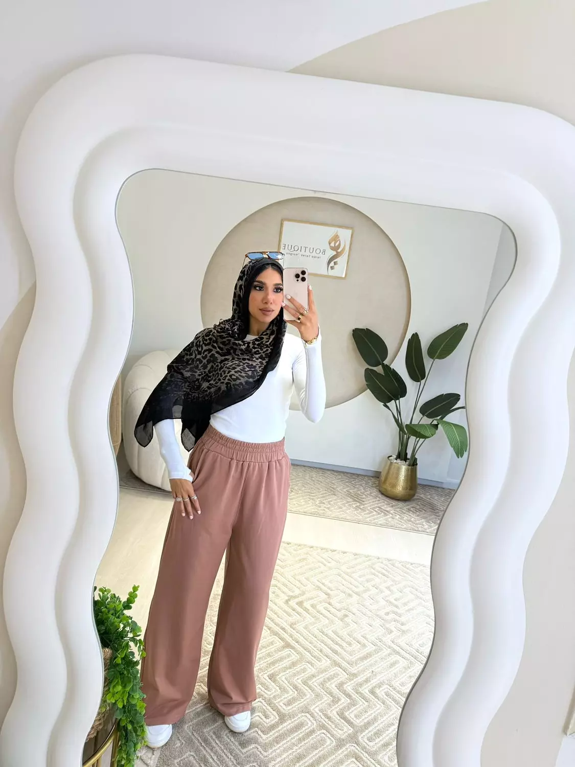 Summer Wide Leg Pants Cocoa image