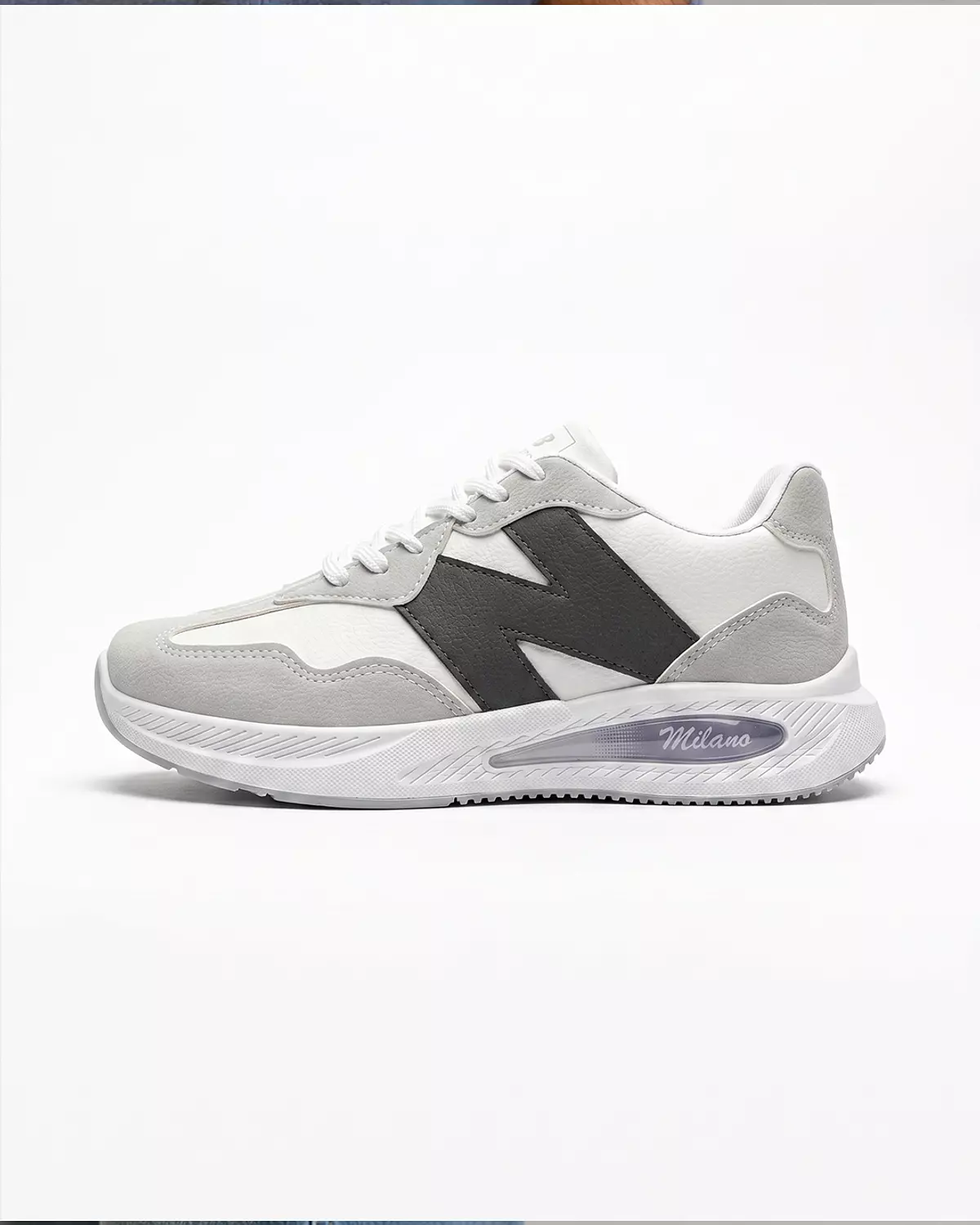 Men’s New Balance Shoes -Gray & White  2