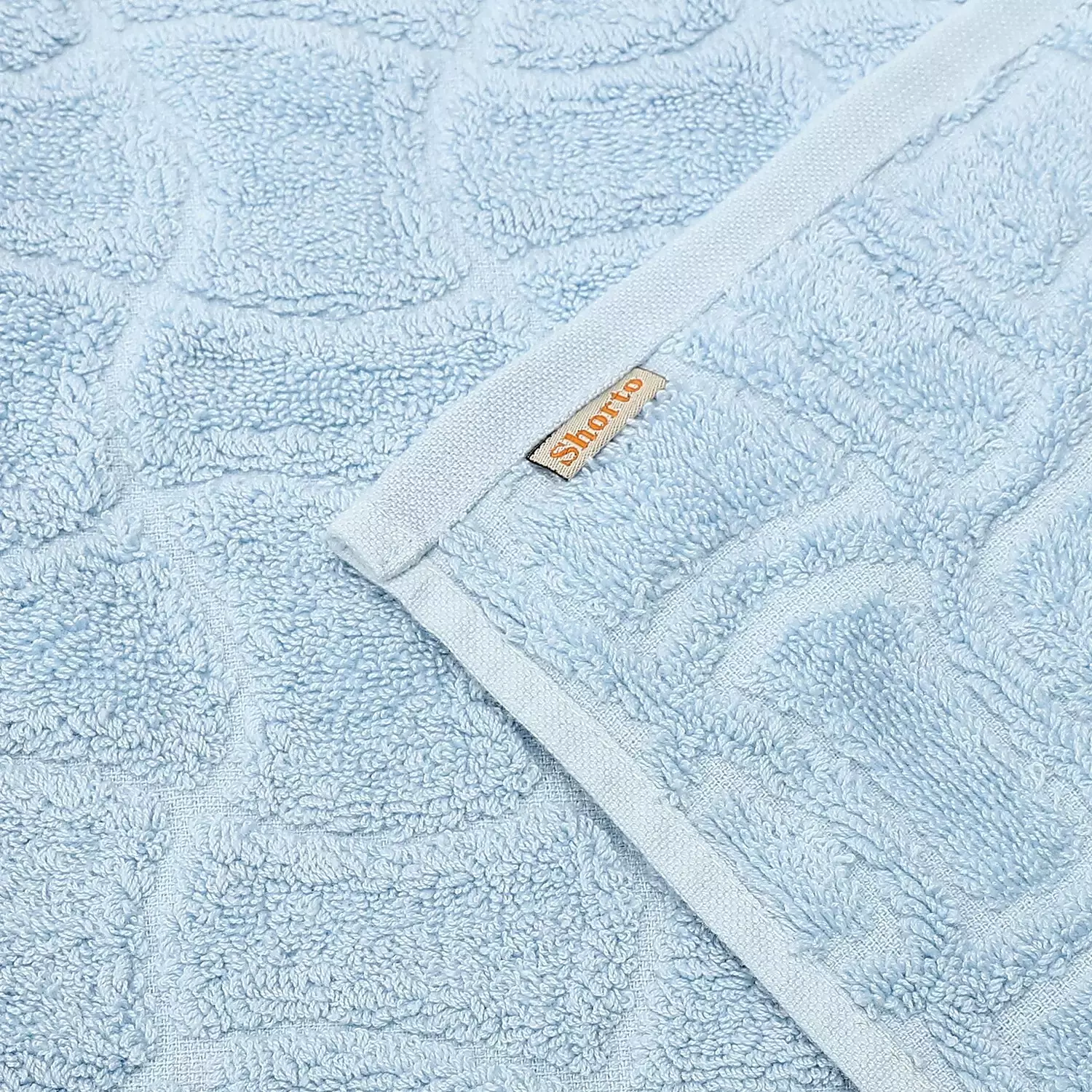 Towel  100% Cotton Size 70 x 140 cm - 2630 - Baby Blue 3