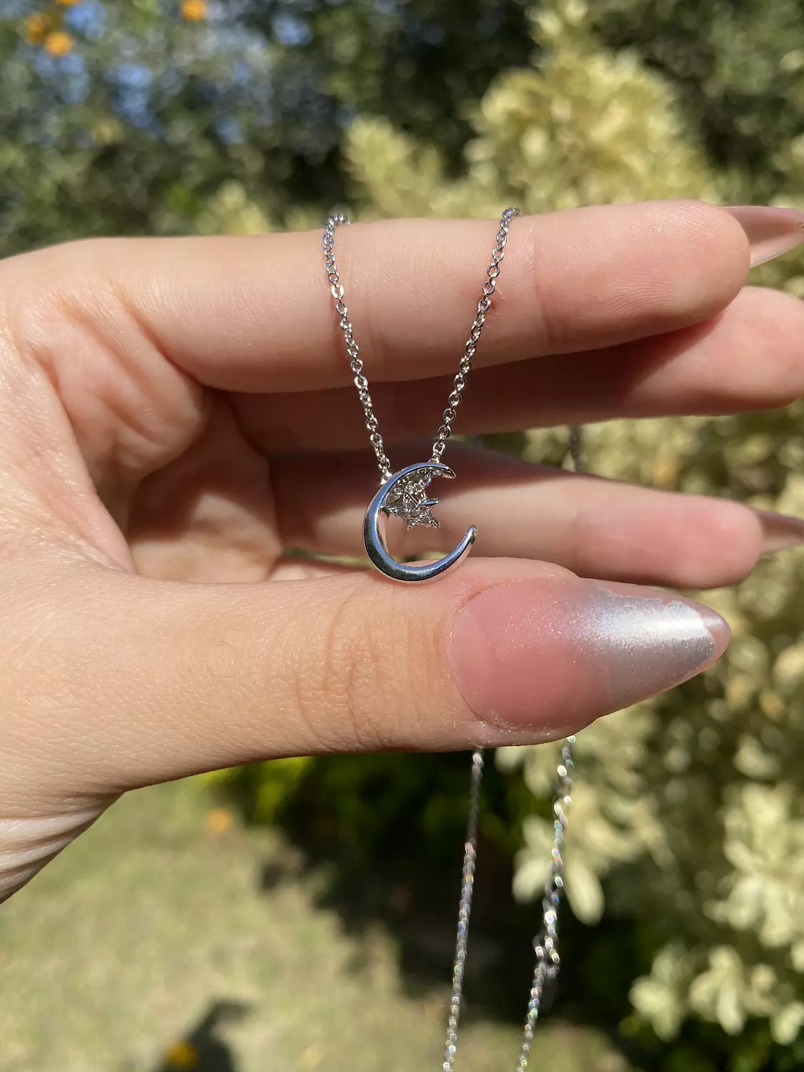 Moon necklace 