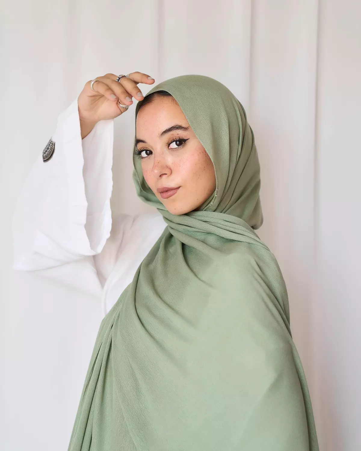 Light Olive Crinkle Modal image