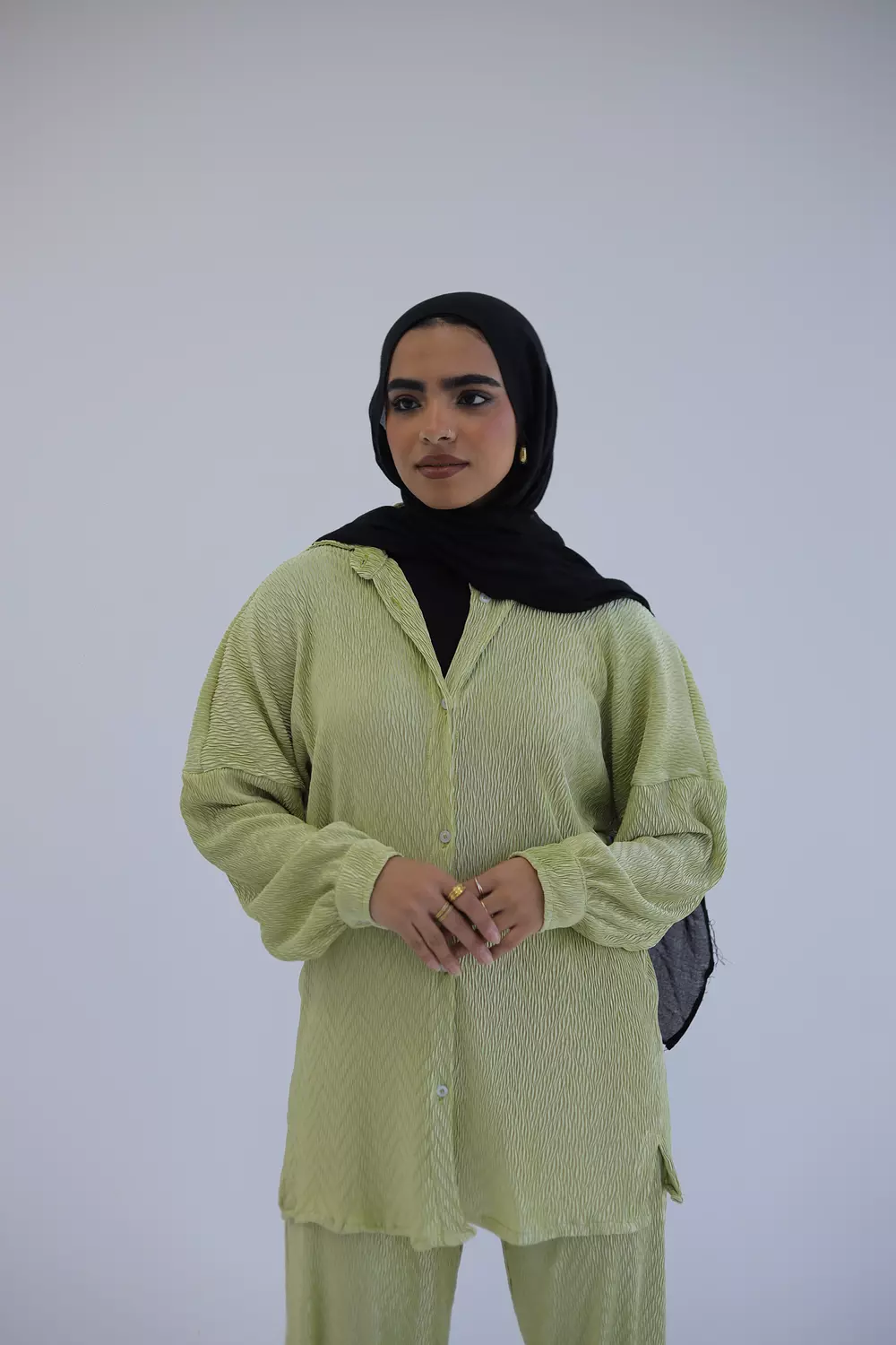 Yellow wavy suit 3
