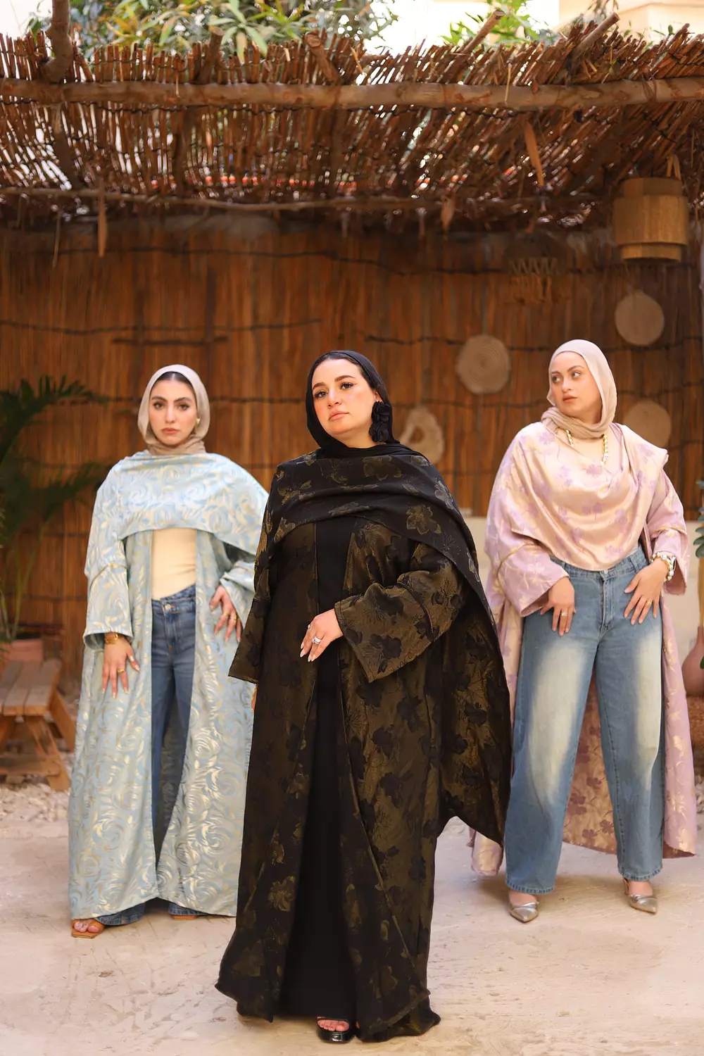 Black & Gold Jacquard  9