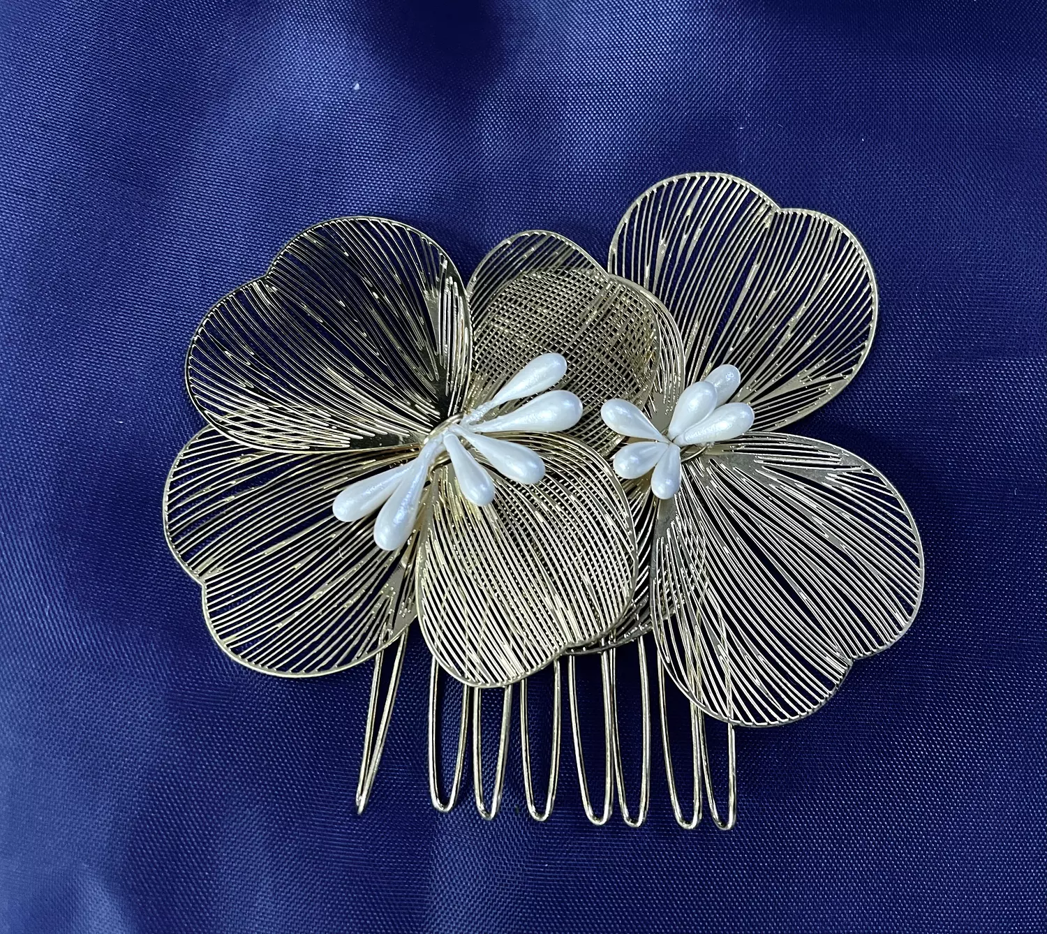 Golden floral