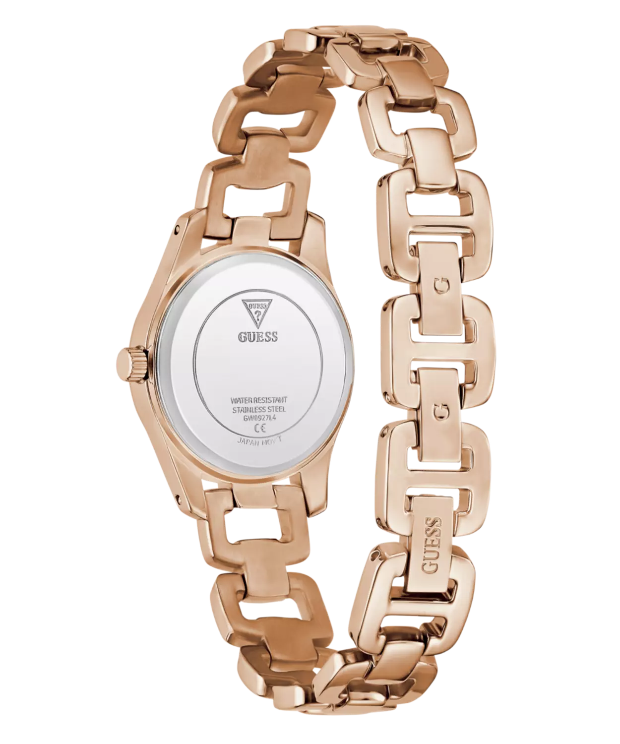 GUESS Ladies Rose Gold Tone Analog Watch 2