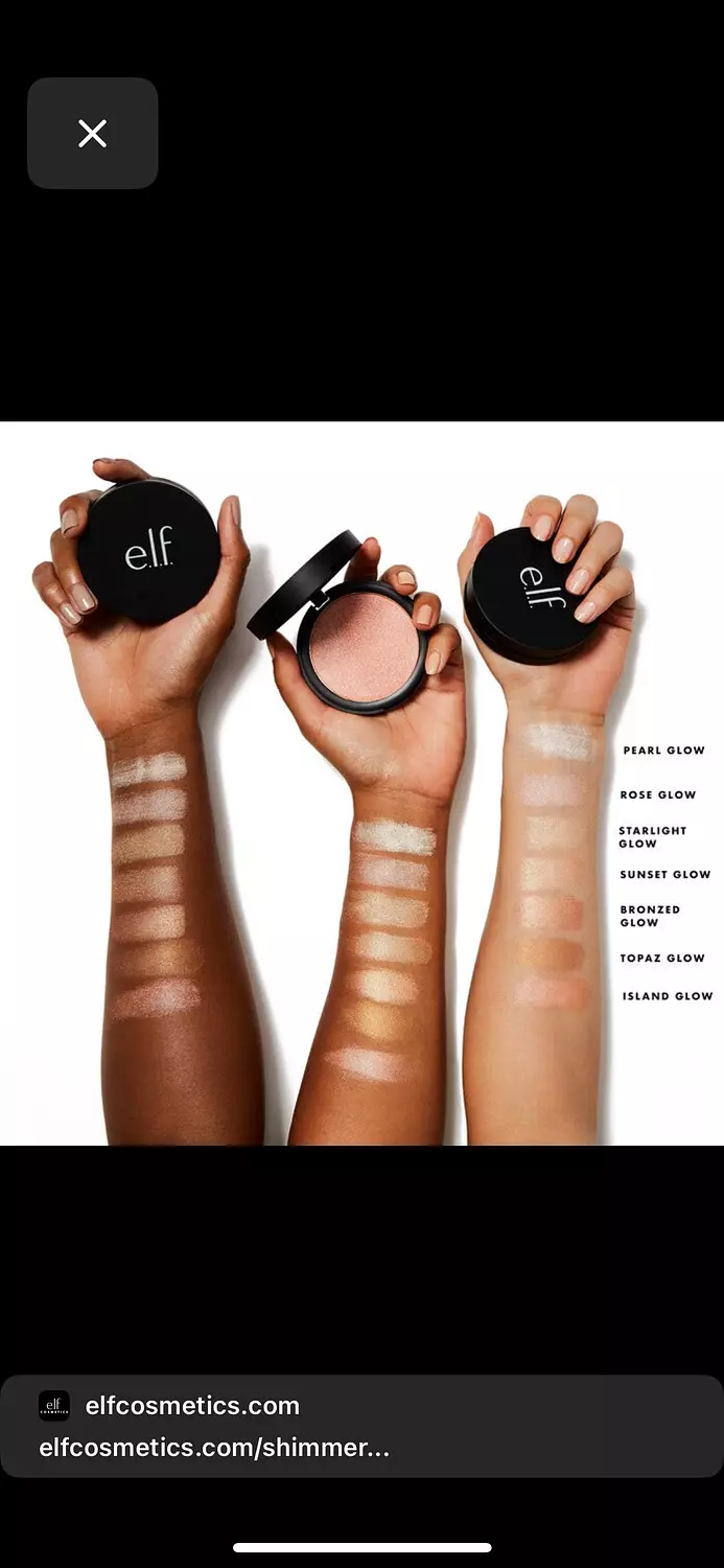 e.l.f. Shimmer Highlighting Powder 4
