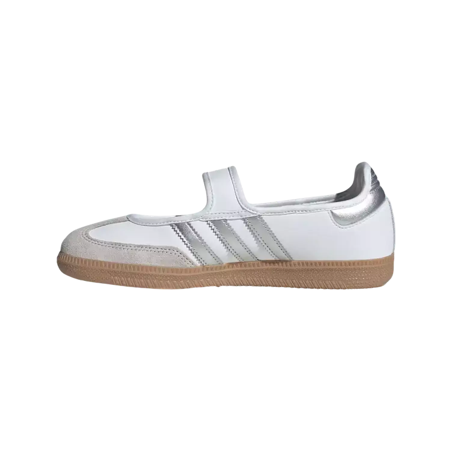 Adidas Samba Jane White Sliver Metallic 1