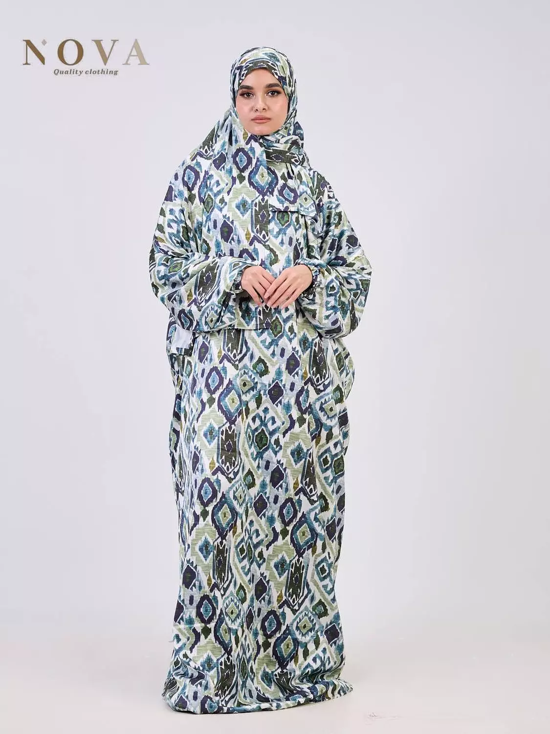 Ikat satin image
