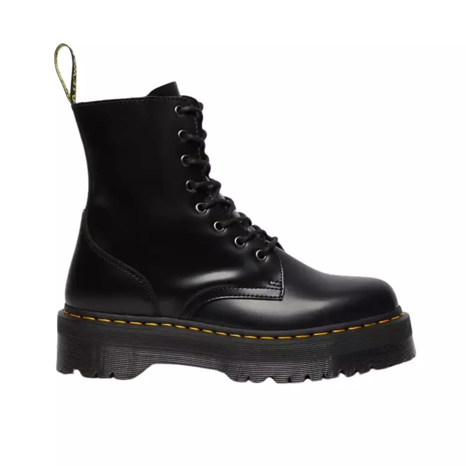 Dr. Martens Jadon Platform Boots – Black Smooth  image