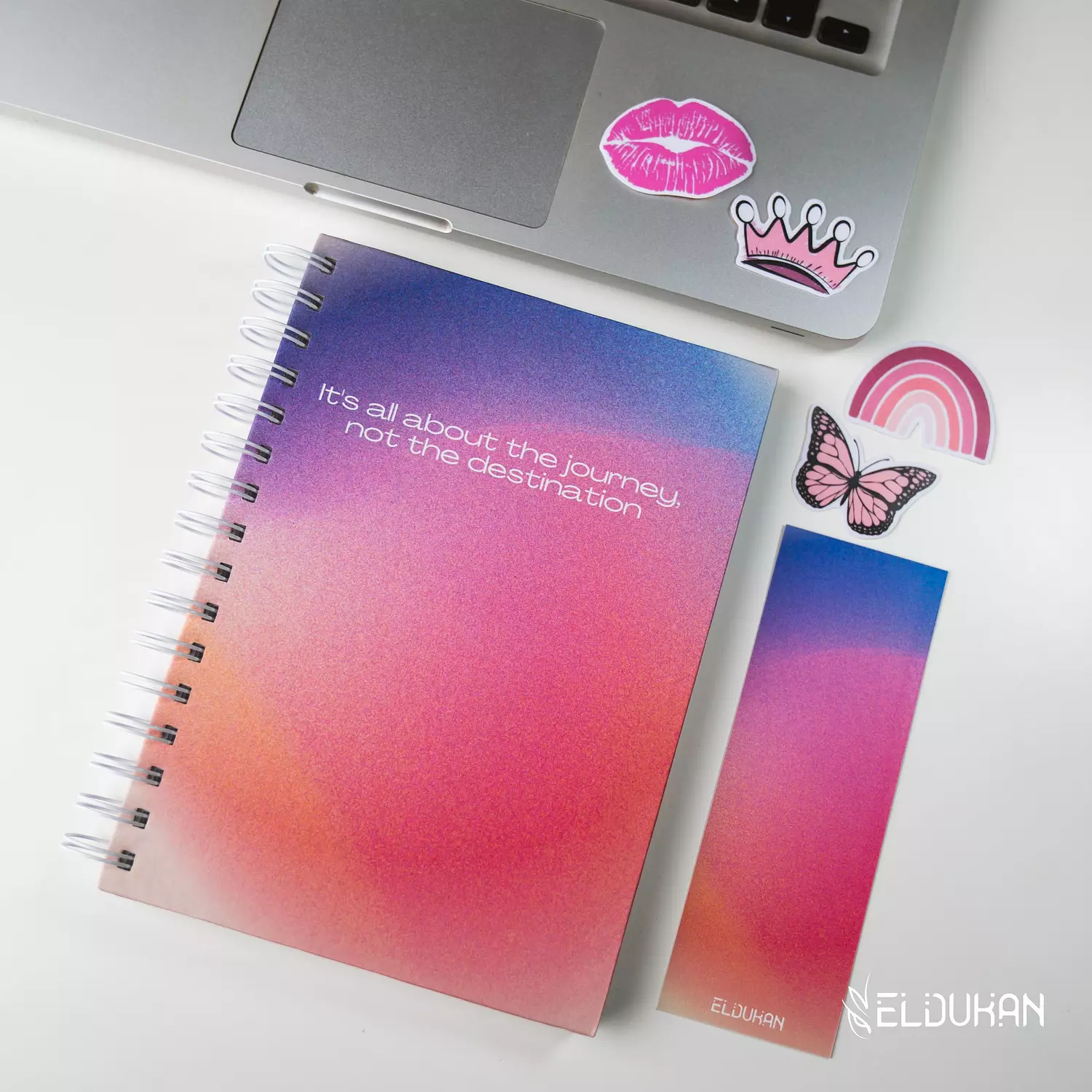 it's all about the journey notebook full package image