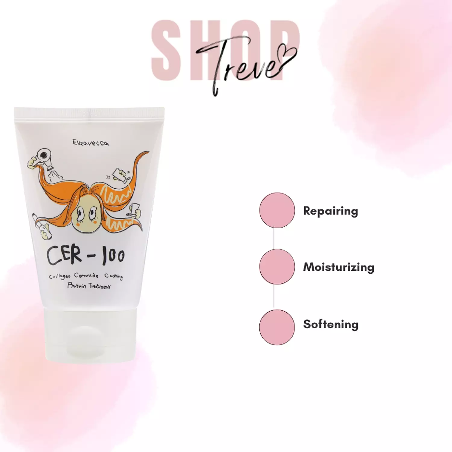 Elizavecca - Milky Piggy CER-100 Collagen Ceramide Coating Protein Treatment 100 ml