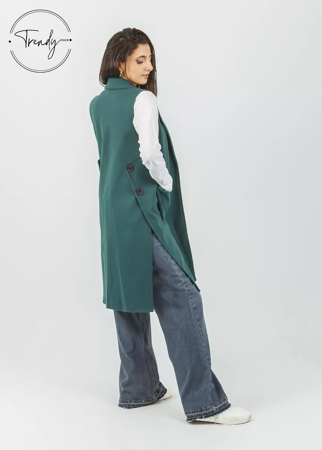 Sleeveless Gogh Coat 3