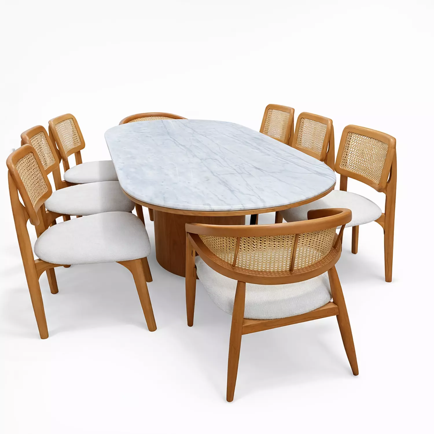 Luxe dining table image