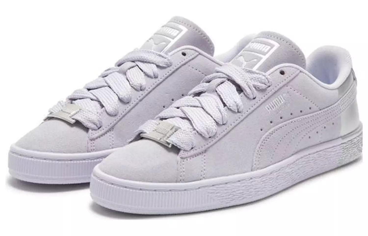 Puma Suede Dance Crew 'Light Purple Silver' hover image