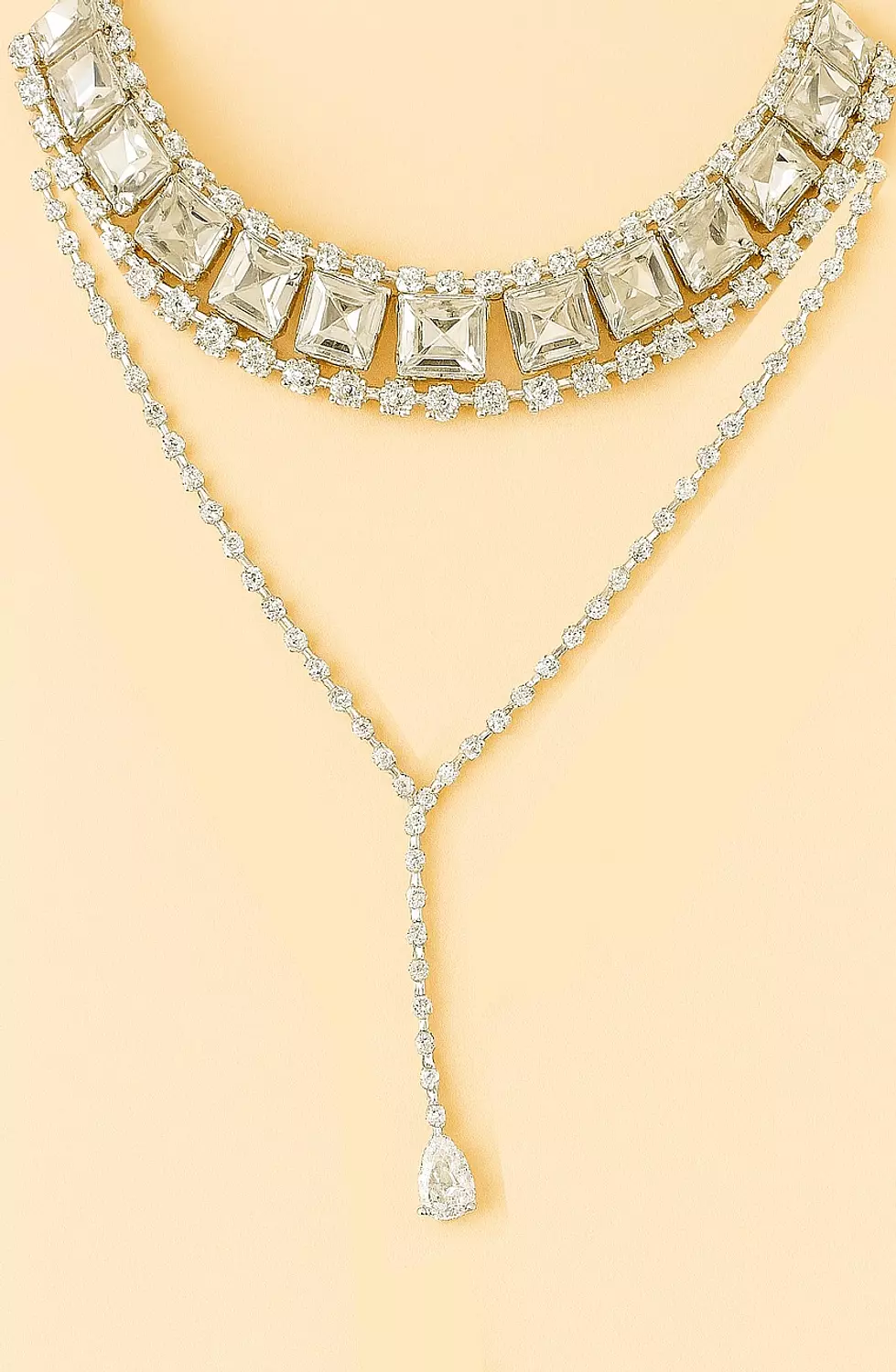 Playful chocker & necklace set image