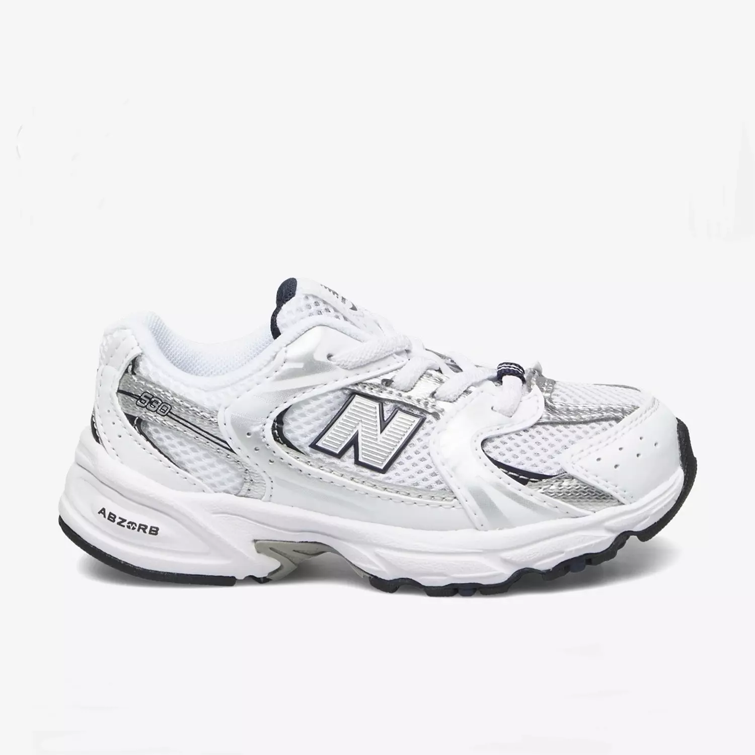 New Balance 530 – White Silver Navy (Kids) image