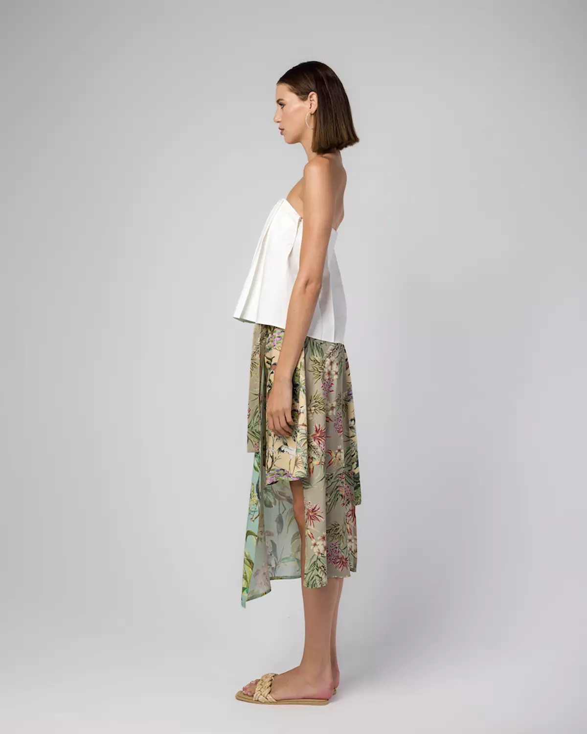 THE TROPICAL ASYMMETRIC SKIRT 3