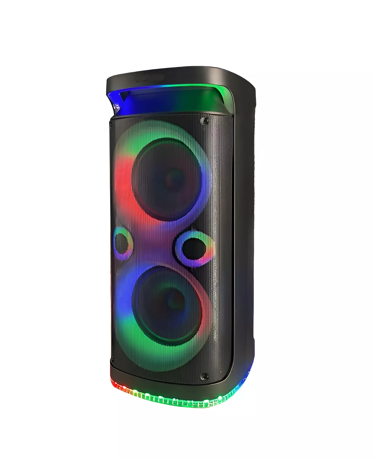 VOVO Double 8-Inch Party Speaker 40W- V-2870 with Mic & Remote 4