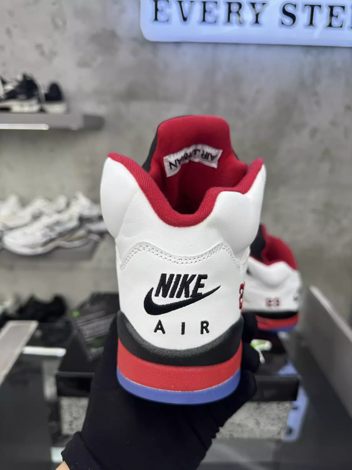Air Jordan 5 Retro Red Dire  5