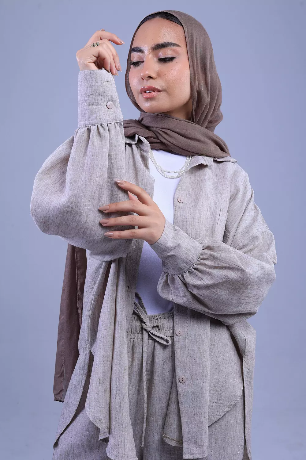 Breathable Linen suit 3