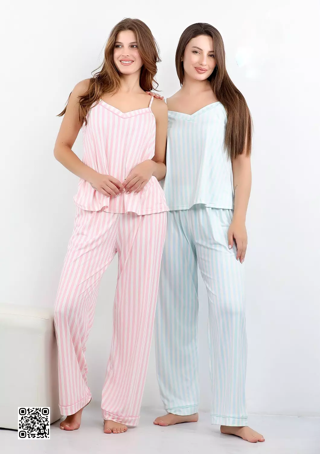 Sweet lollipop Full length pants pajama set