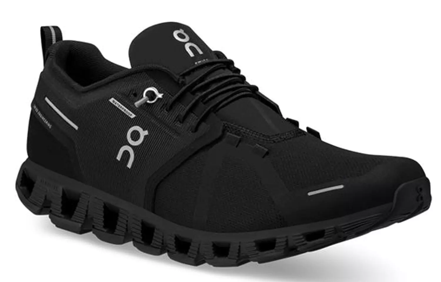 On Running Cloud 5 Waterproof 'All Black' 1