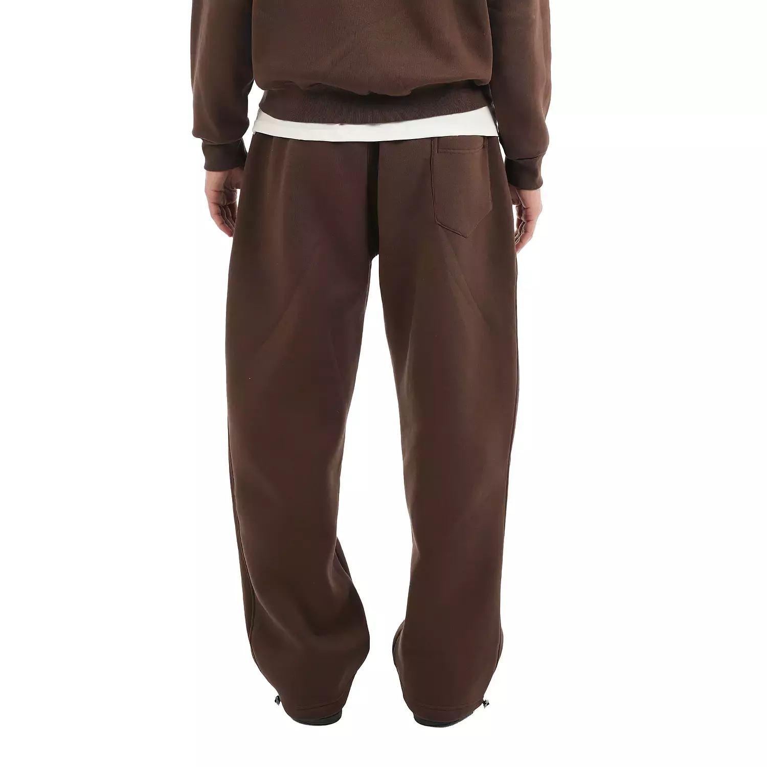 cotton wide leg winter sweatpants  11