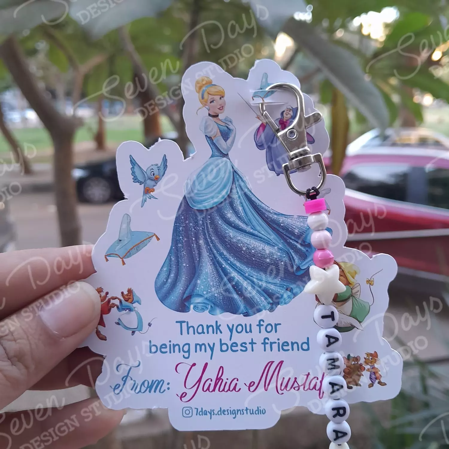 Cinderella Chain Card