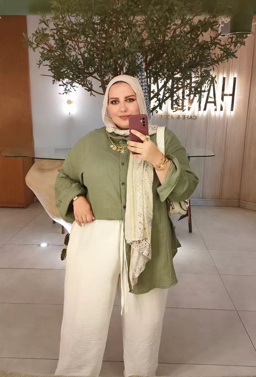 Summer breeze shirt (in olive) 2