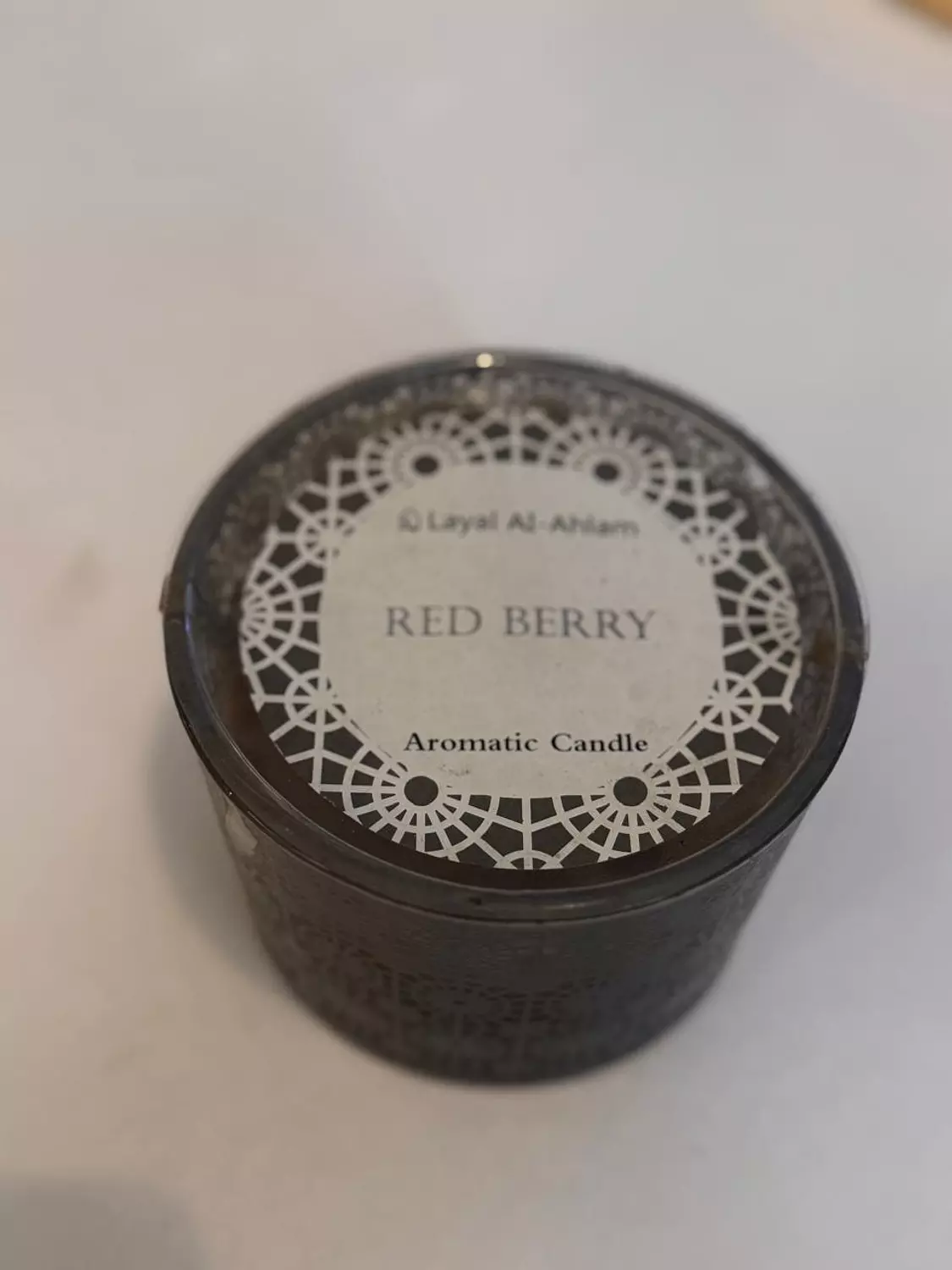 Aromatic candles cups 1