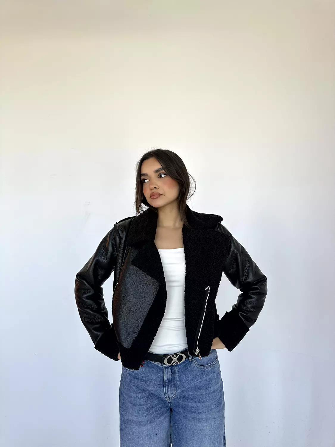 Teddy Leather Jacket 16