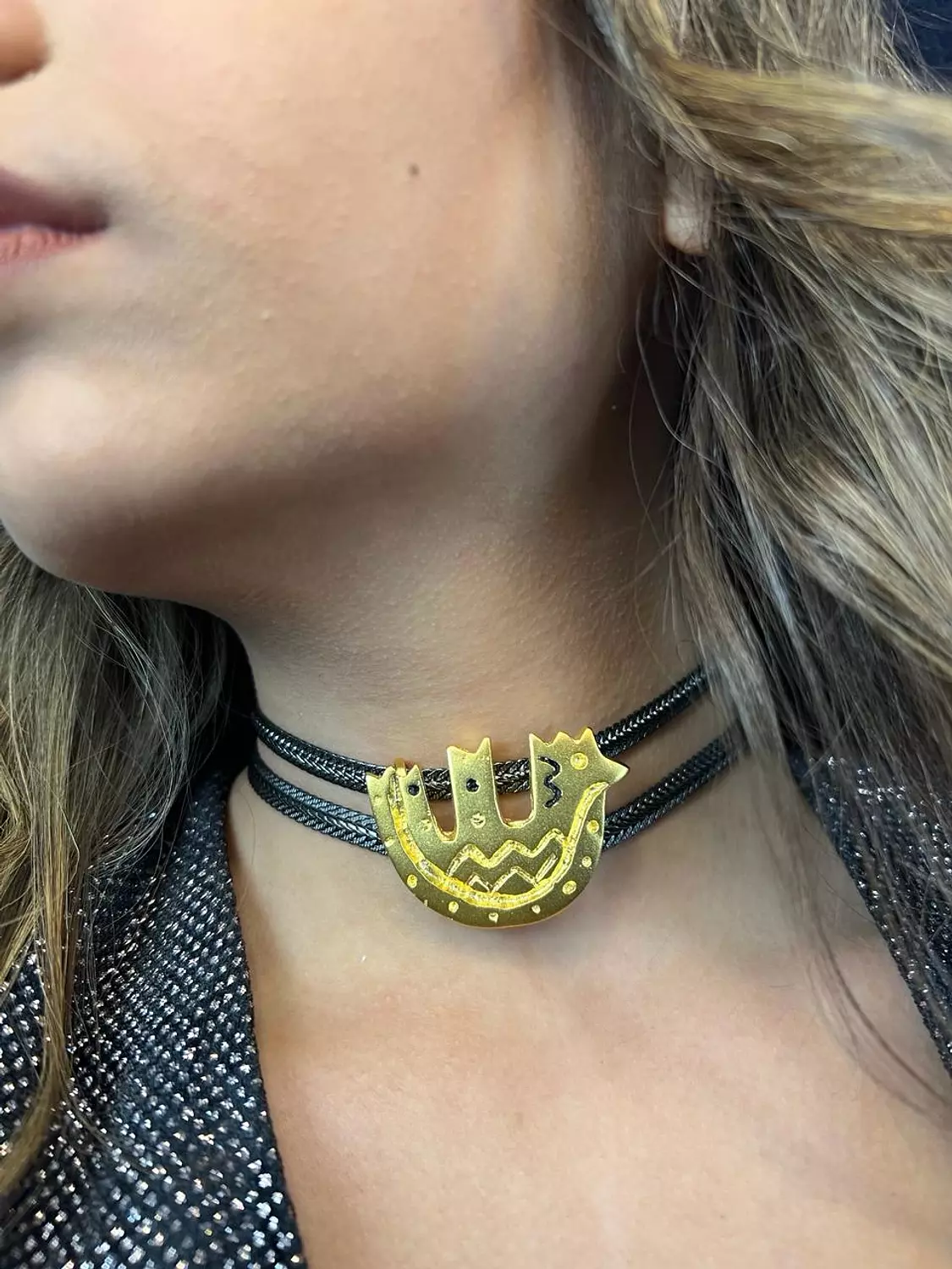 The Gold Chicken Choker 