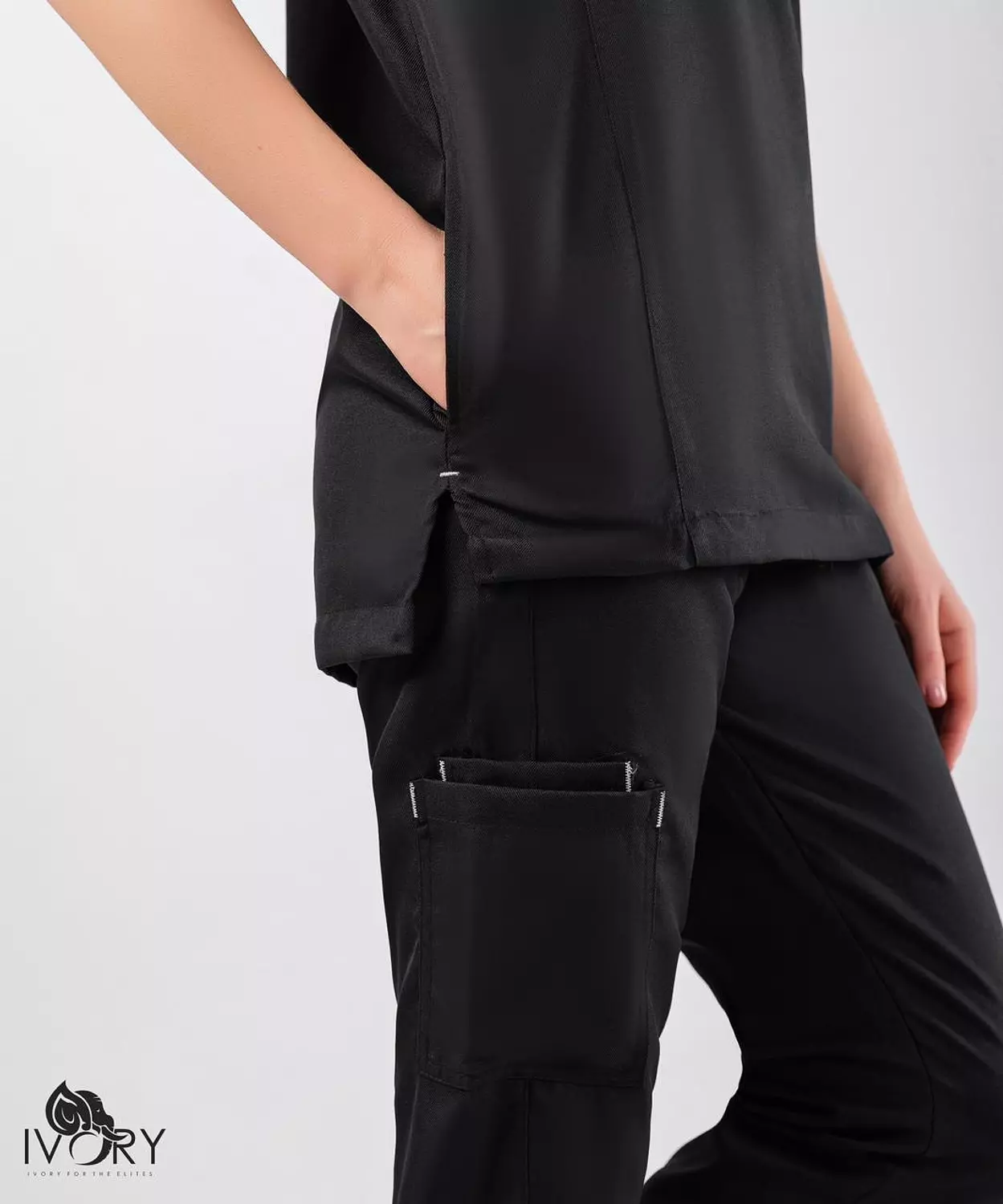 Unisex Half Collar Sweat Pants (Her) 2