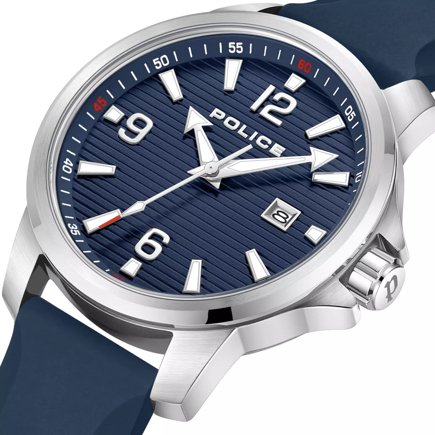 Mensor Gents Analog Watch With Blue Dial & Blue Strap -PEWJN0020901, Blue 3