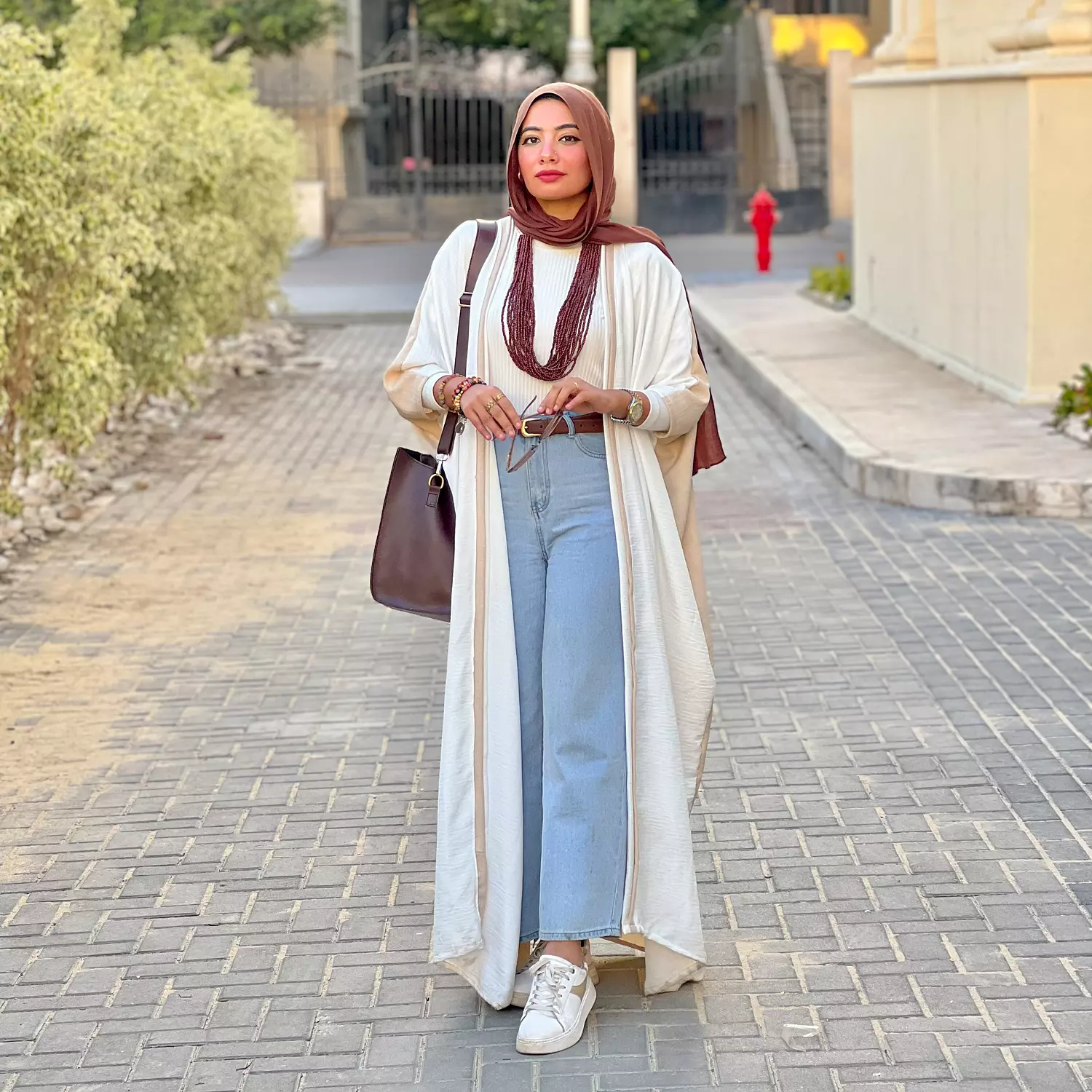 Bisque Abaya  4