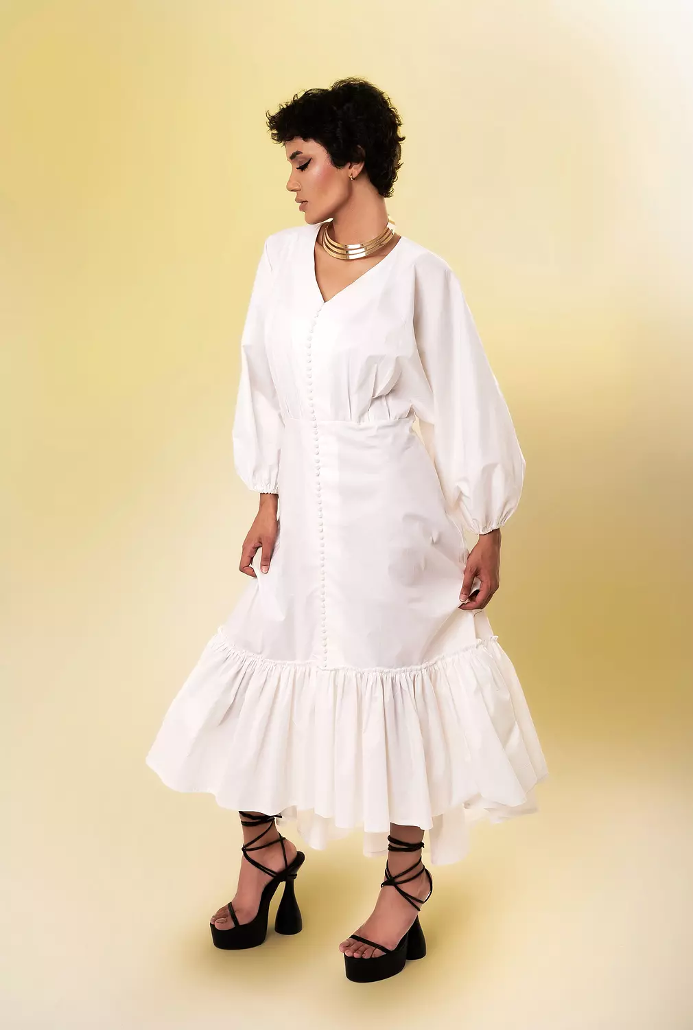 Kenza White dress  image