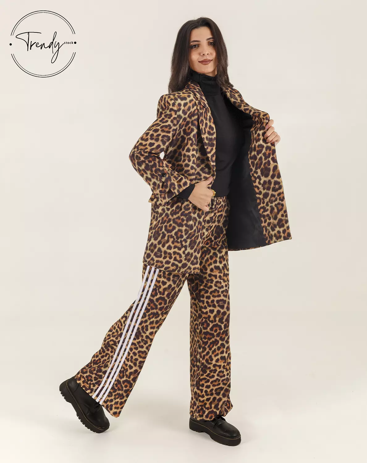 Lepard Print Blazer image