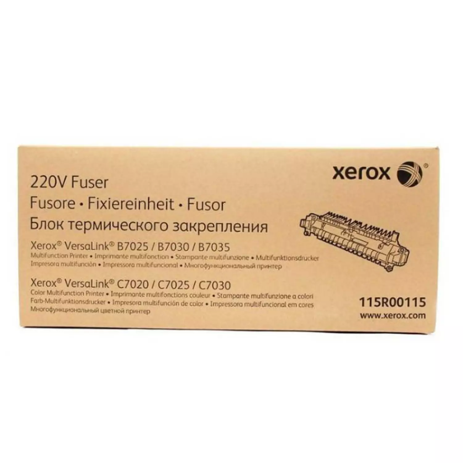 115R00115 Fuser Versalink B7025/B7030/B7035/C7020/C7025/C7030 / B7125/B7130/B7135/C7120/C7125/C7130