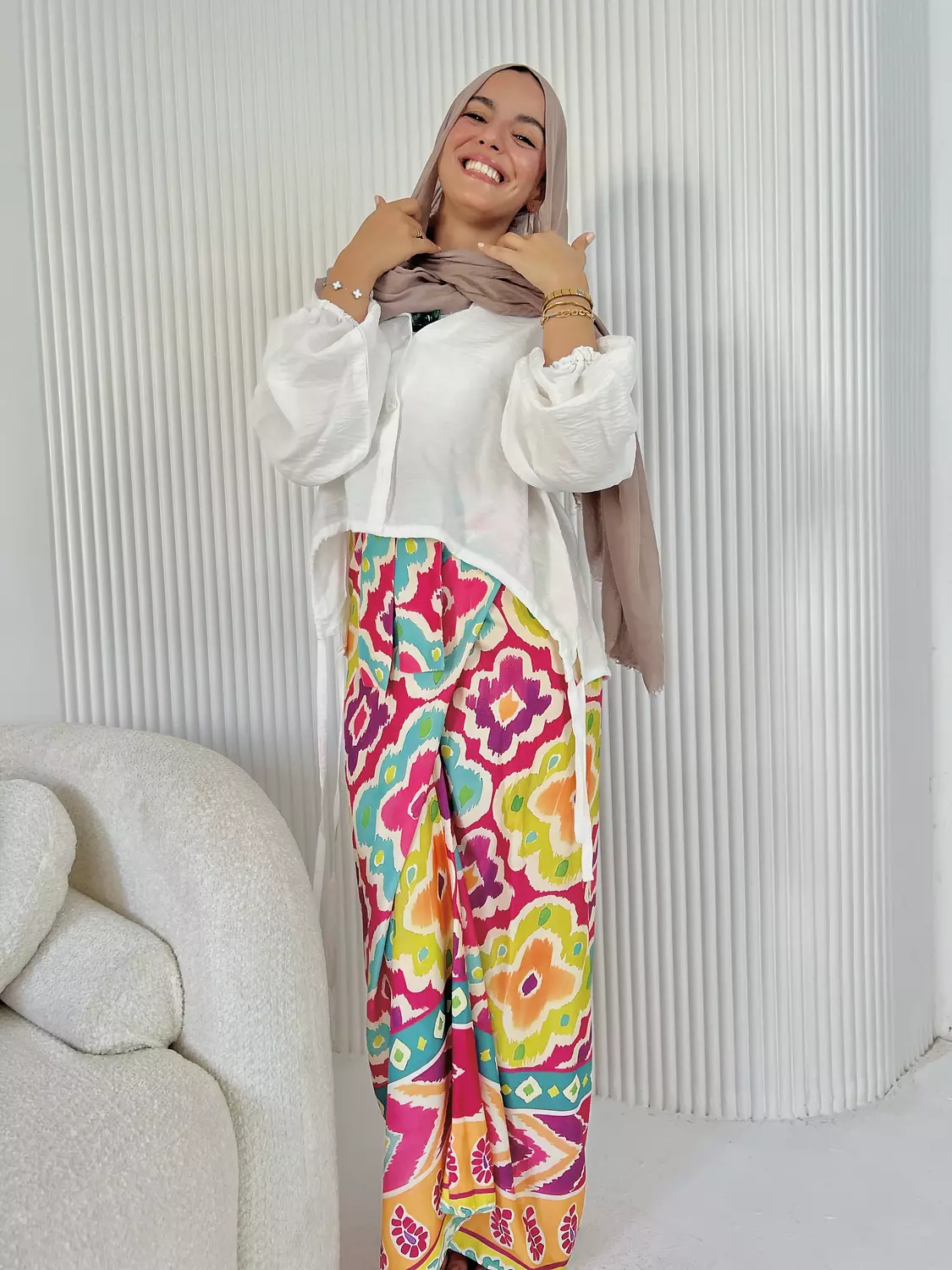 Tropical Wrap Skirt 4
