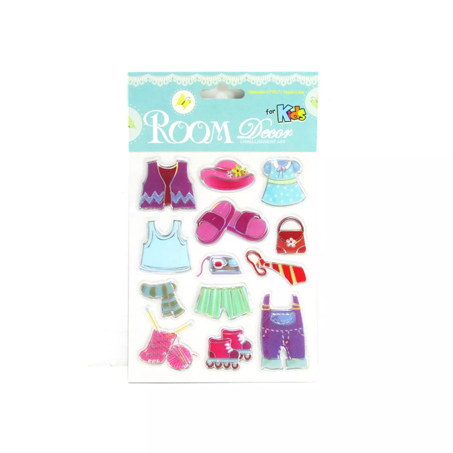 Stickers sheet 14.5*12 cm  14
