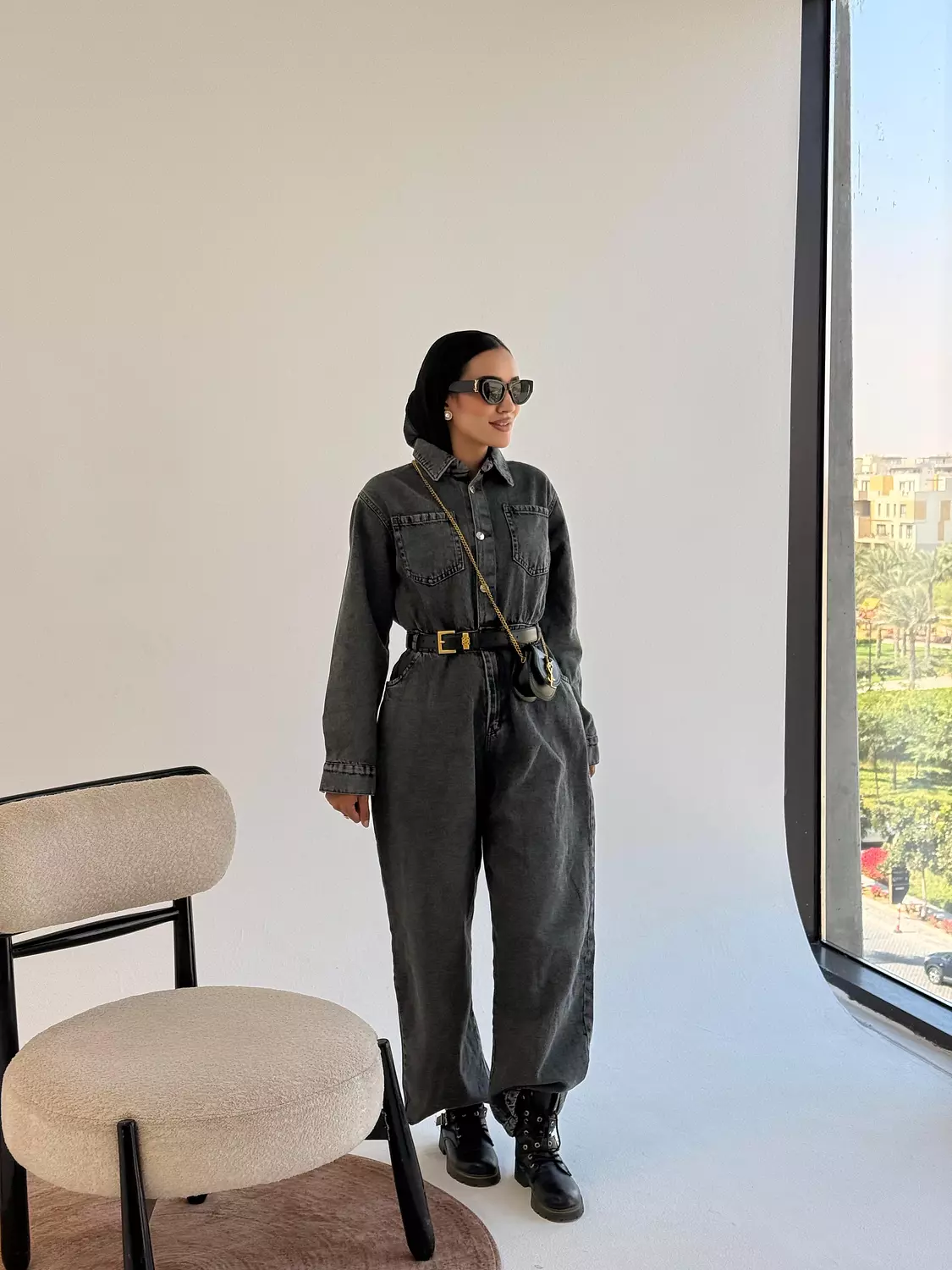 Denim Jumpsuit 1