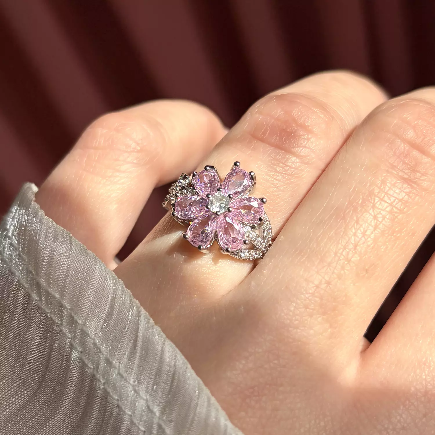 Flower ring inspired by Rapunzel  image