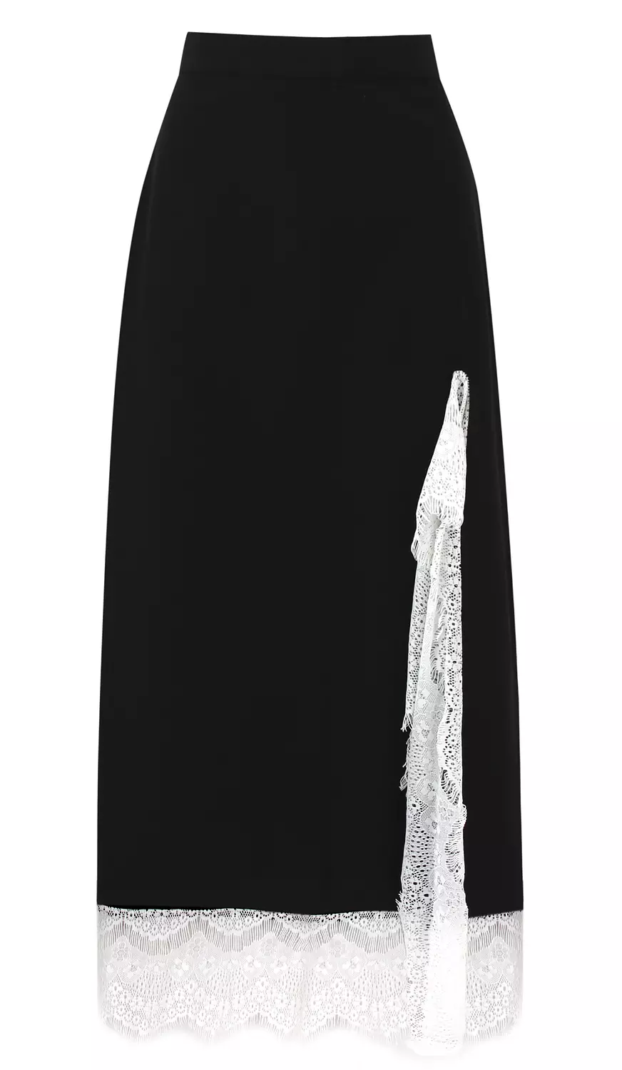 THE BLACK & WHITE PENCIL SKIRT image